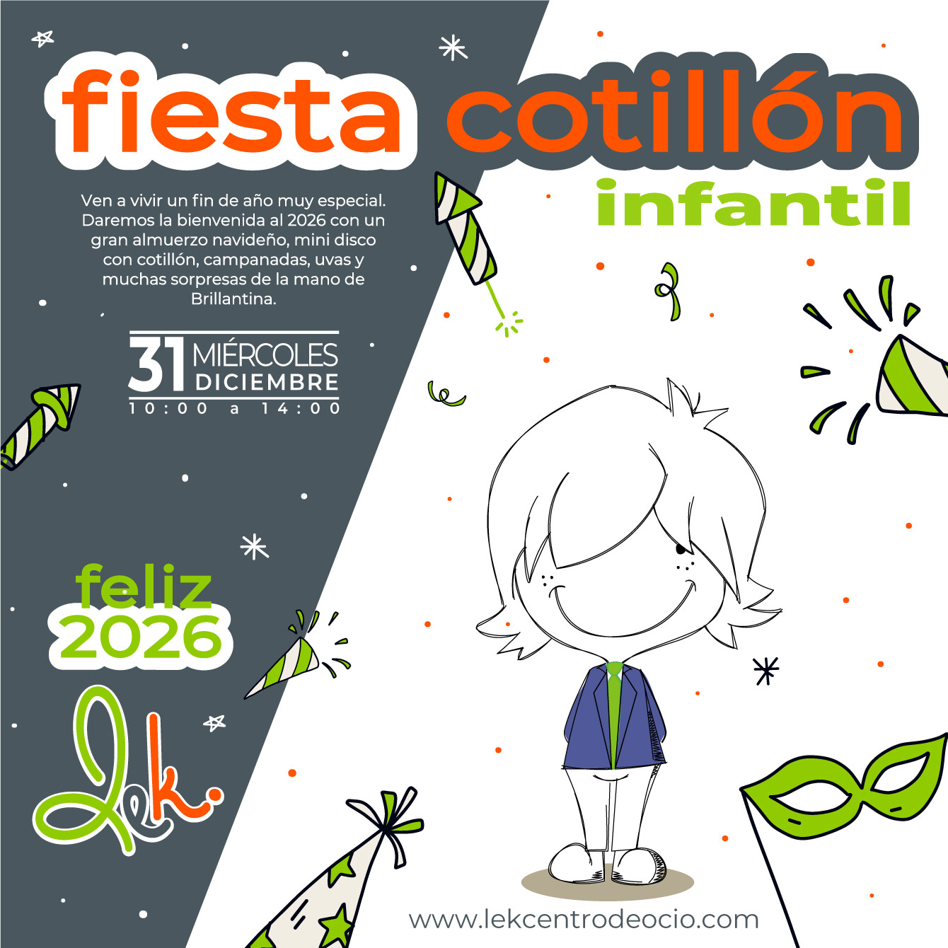 Fiesta Cotillón – Campa Navidad 25/26 (31dic)